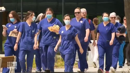 Western Australian Premier Mark McGowan is warning of "terrible consequences" for residents as nurses prepare for day-long stoppages at the state's hospitals.