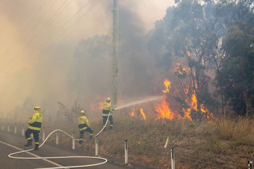Redhead bushfire