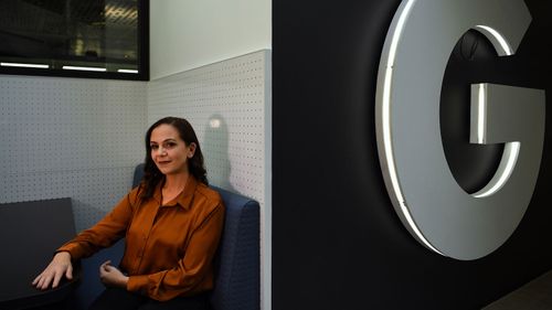 Google Australia Managing Director Mel Silva at the Google Pyrmont offices in Sydney.