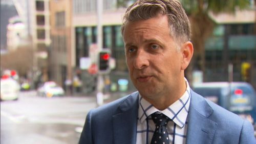 NSW Transport Minister Andrew Constance said the pedestrian is lucky to be alive. Picture: 9NEWS