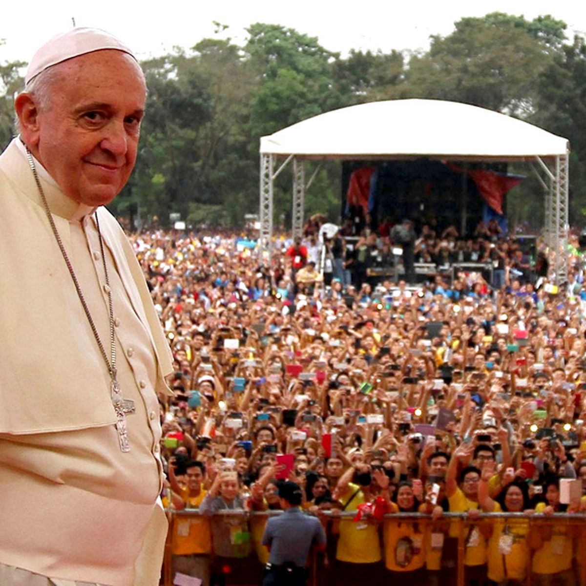 Pope Francis Attracts World Record Crowd Of Six Million In Philippines