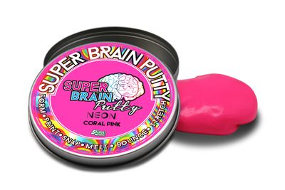 <a href="http://www.kmart.com.au/product/slimy-super-brain-putty-neon---assorted/1750311" target="_blank">Brain Putty, $8.</a>&nbsp;Slime feel without the mess!