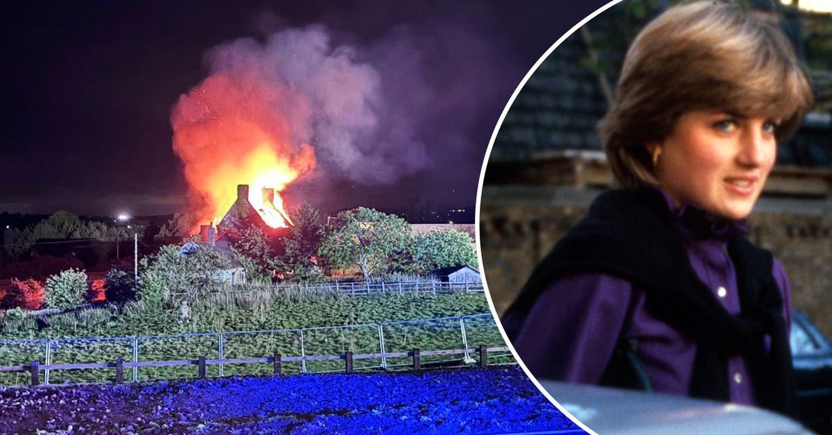 Princess Diana's brother says part of their childhood home was 'burnt down by vandals'