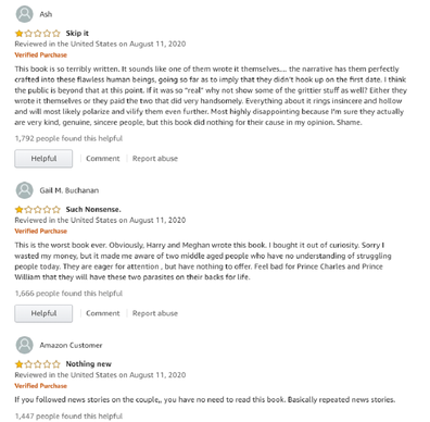 Multiple negative reviews have been left on the book's Amazon site.