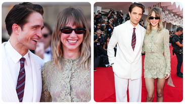 Robert Pattinson and Suki Waterhouse hit red carpet at Venice Film Festival
