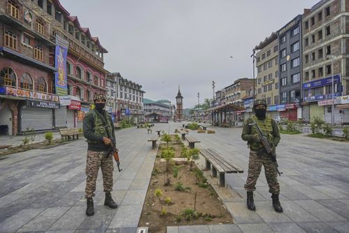 loud explosions were heard in Srinagar, in Indian controlled Kashmir