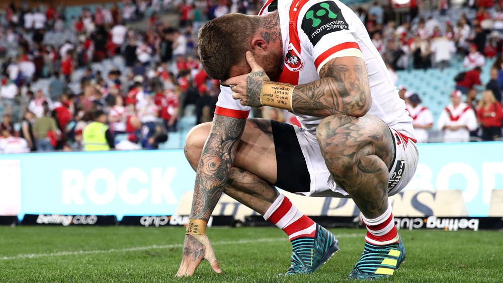 St George Illawarra Dragons' late-season NRL fade ends in tears after loss to Canterbury Bulldogs