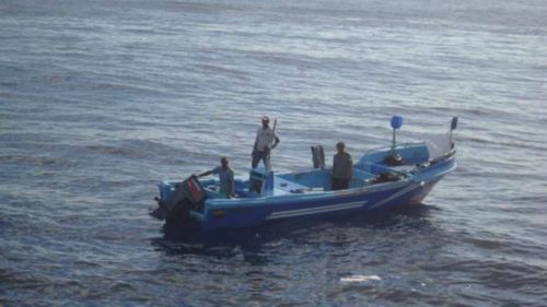 Four castaways rescued off Mexico after a month at sea