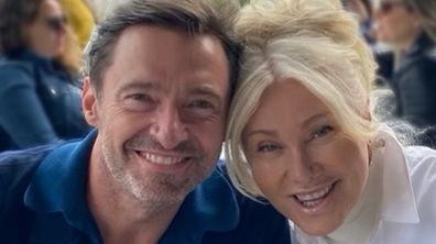 Hugh Jackman and wife Deborra-lee Furness