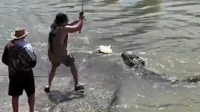 Scott Roscarel Northern Territory barramundi crocodile catch