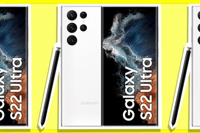 9PR: Samsung Galaxy S22 Ultra, 256GB, Phantom White