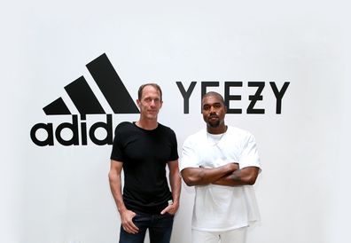 Adidas CMO Eric Liedtke и Kanye West през 2016 г.