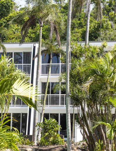 Daydream Island Resort's pool-facing accommodations.