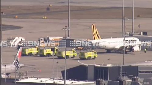Tiger flight lands safely in Melbourne following reports of an ‘unusual odour’ in cabin