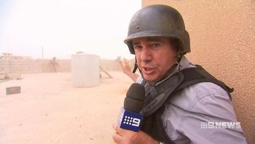 9NEWS crew come under fire from ISIS