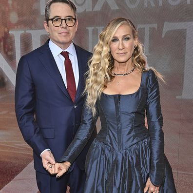 Matthew Broderick, left, and Sarah Jessica Parker attend the premiere of "And Just Like That..." Season 3 at the Crane Club on Wednesday, May 21, 2025, in New York. (Photo by Evan Agostini/Invision/AP)