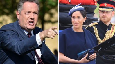 Piers Morgan, Prince Harry, Meghan Markle