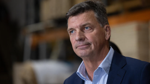 Il leader dell'opposizione Angus Taylor.