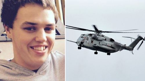 Nathan Ordway is among three Marines missing after the crash. (9NEWS)