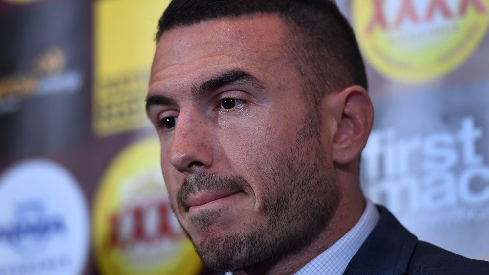 Darius Boyd has been named the new captain of the Brisbane Broncos. (AAP)