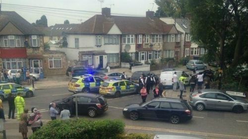 A woman has reportedly been beheaded in a "highly visible" attack in a London back garden. (Twitter/@redbutdred)