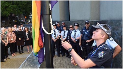 Thousands rally for Brisbane gay pride