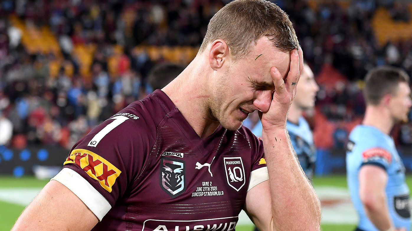 'Can't believe it's over': Daly Cherry-Evans fights back tears after crushing State of Origin loss