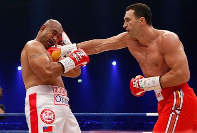 "I tried to get inside but Wladimir kept sticking the jab out," Leapai said.