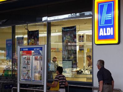 Aldi Melbourne shop front