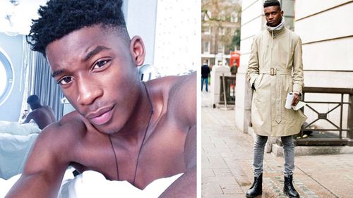 Victim Harry Uzoka (left) and the fellow model who murdered him George Koh. (Photos: Instagram)