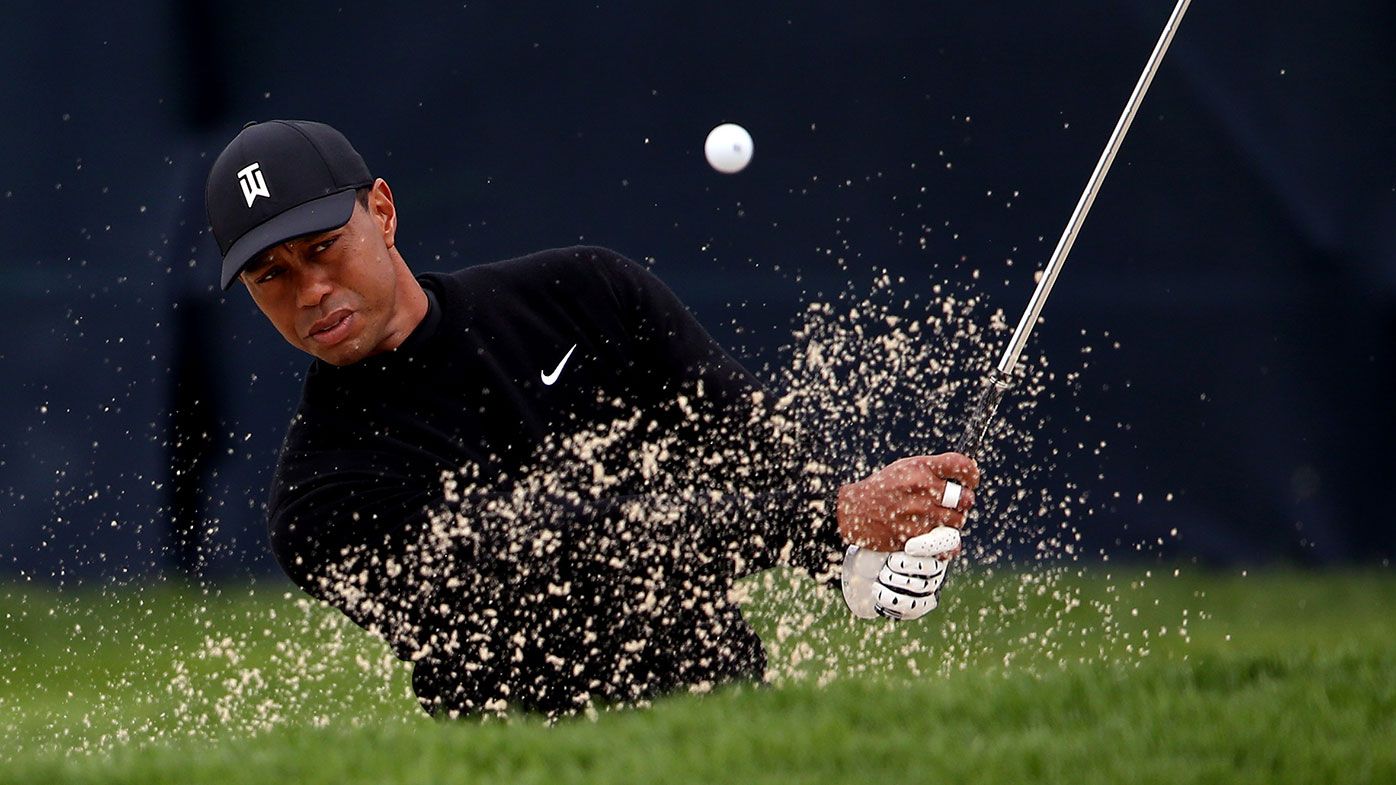 Tiger Woods prepares for this week's US PGA.