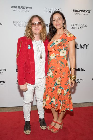 Singer-songwriter Ben Kweller and Liz Smith attend the Texas Chapter of the Recording Academy's 25th Anniversary Gala at ACL Live on July 18, 2019 in Austin, Texas
