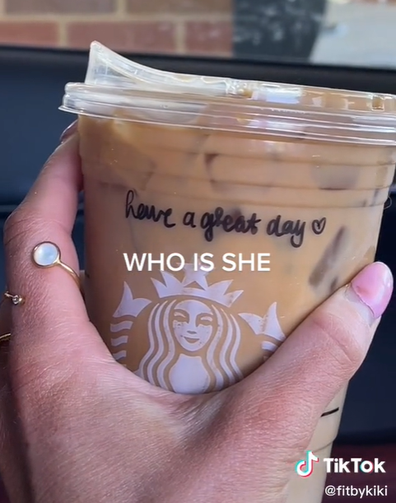 Barista flirty message to boyfriend