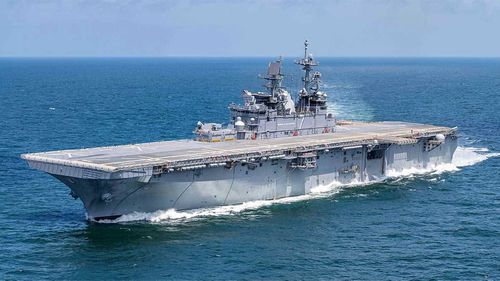 The USS Tripoli specialises in ground invasions.