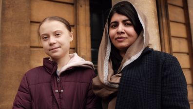 Greta Thunberg and Malala Yousafzai