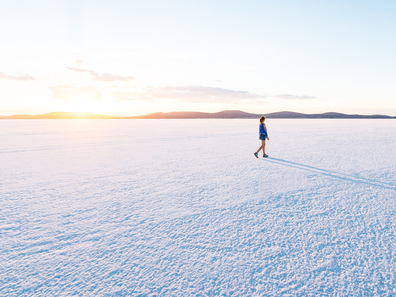 Salt Lake in South Australia