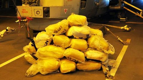 In total, they found 148 bags of hashish, weighing around 3,048kg.