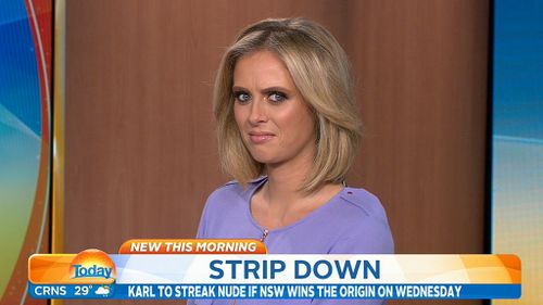 Sylvia Jeffreys wasn't particularly enthused at the thought. (9NEWS)