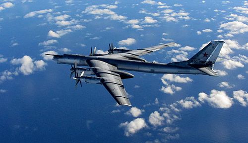 American jets scrambled to intercept Russian warplanes