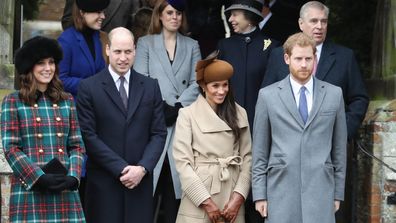 Prince Harry Meghan Markle baby Archie first Christmas with the Queen at Sandringham