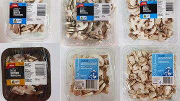 Sliced mushrooms recalled across Australia