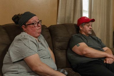 Chris and Brittamy Combs planning family intervention with Misty Wentworth and Amanda Halterman
