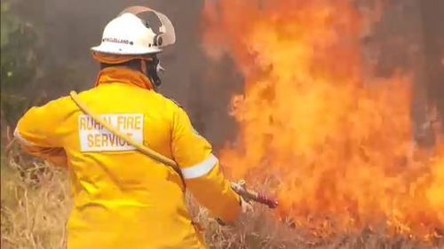 Main Beach Gold Coast Sea World fire