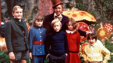 Gene Wilder stars in Willy Wonka &amp; the Chocolate Factory.