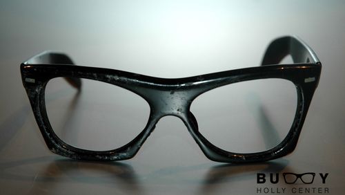 The glasses are now on display at a museum in Lubbock, Texas.