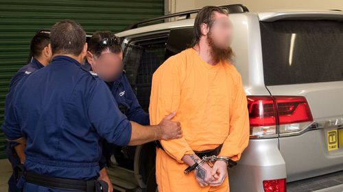 The 24-year-old is accused of plotting a terror attack from within Goulburn Supermax prison.