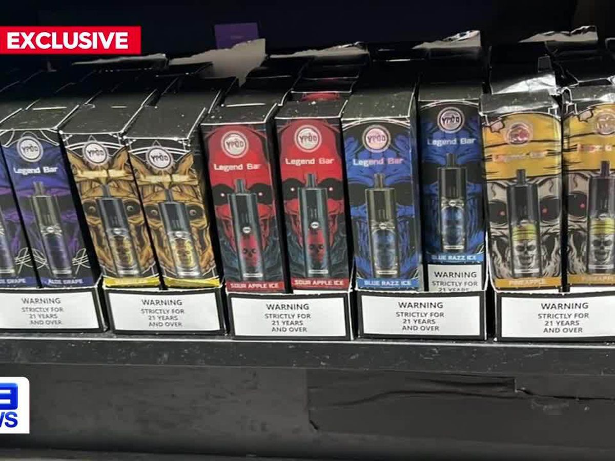 Vapes Woman sounds alarm on alleged illegal under-the-counter vape sales