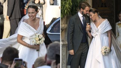 Nina Flohr and Prince Philippos marry for the third time