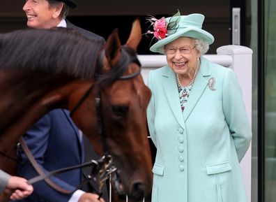 ASCOT, ENGLAND - JUNE 19: Queen Elizabeth II attends Royal Ascot 2021 at Ascot Racecourse on June 19, 2021 in Ascot, England. (Photo by Chris Jackson/Getty Images)