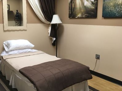 The sleep room inside the Las Vegas McCarran International Airport.